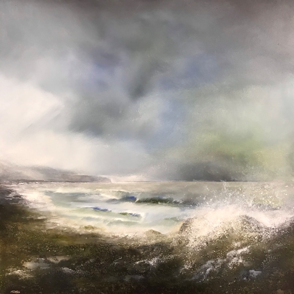 'Bracadale Storm' by artist Peter Dworok